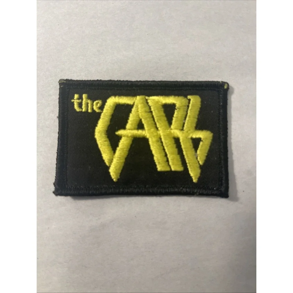 The Cars Rock Band Yellow and Black Embroidered Patch Vintage - Picture 8 of 8